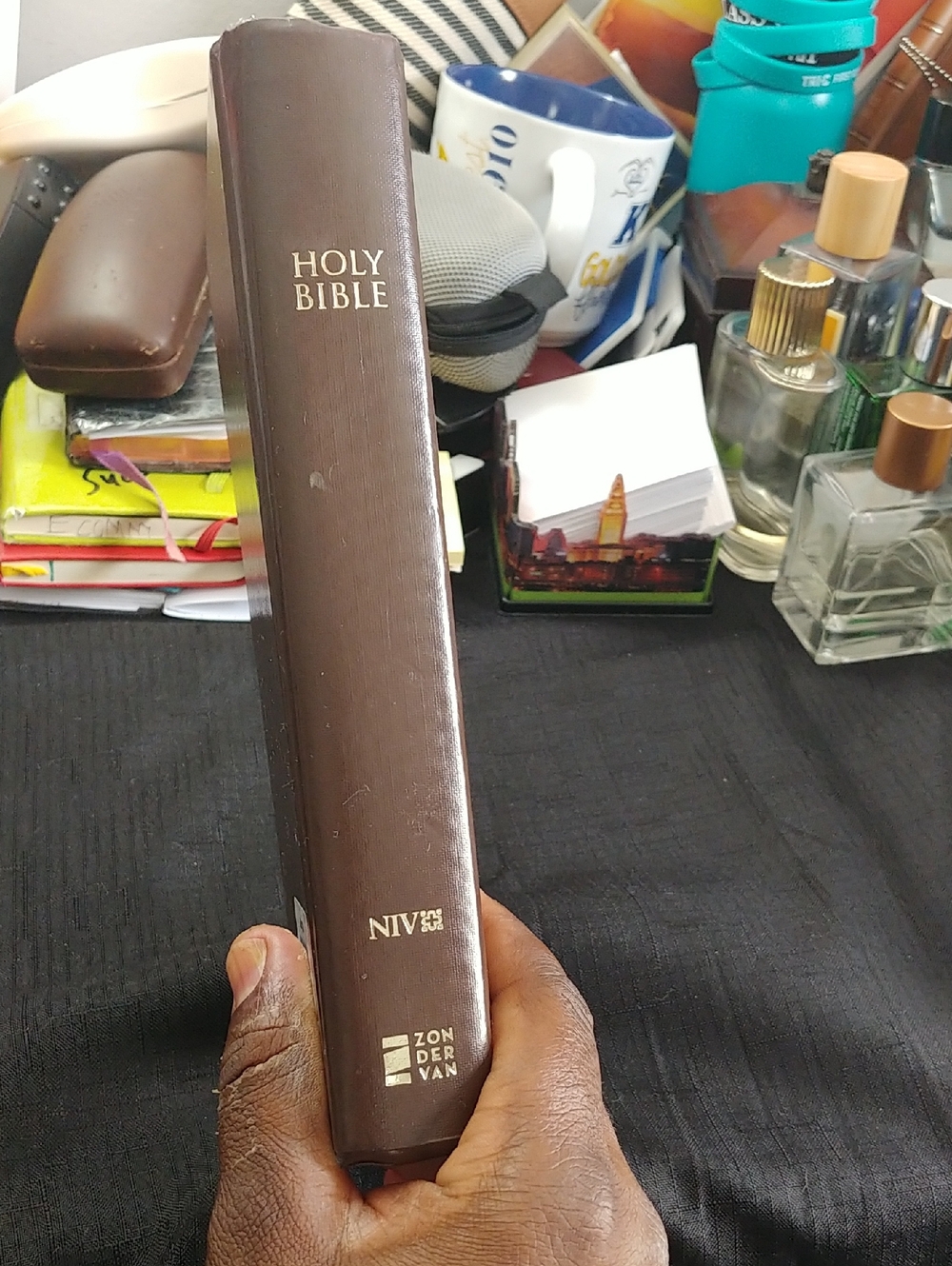 NIV Holy Bible - Brown Hard Cover